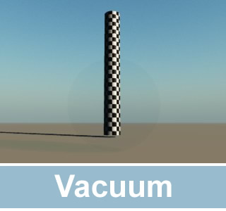 Vacuum refraction